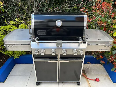 £150 • Buy Weber 'Summit' 4 Burner Gas Grill With Side Burner, Rotisserie And Smoker Box   
