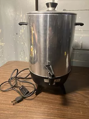 Mirro-matic Coffee Electric Percolator 30 Cup- M-0130 Used. • $40