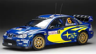 Sunstar SS-5581 1:18 3th Rallye Monte-Carlo 2008 #6 Subaru Impreza WRC07 Car • $130.34