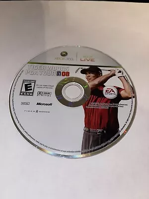 Tiger Woods PGA Tour 08 (Microsoft Xbox 360 2007) DISC ONLY #110 #266 • $3.90