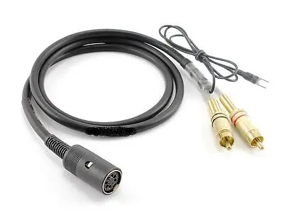 $49.71 • Buy 6ft Bang & Olufsen Din7 Female To Gold 2-RCA Male TurnTable Cable W/ Ground