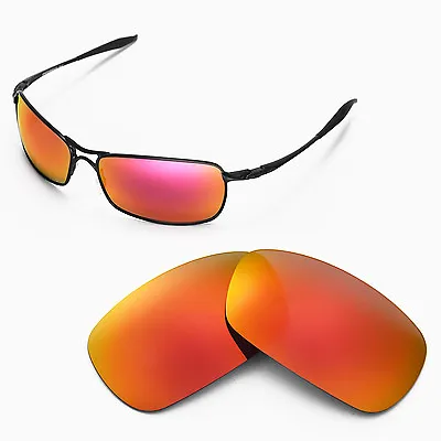 New Walleva Polarized Fire Red Lenses For Oakley Crosshair 2.0 (2010 Version) • £27.72