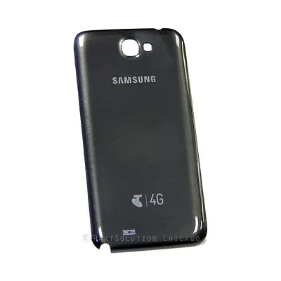 Samsung Galaxy Note 2 N7100 L900 I605 Battery Door Housing Back Cover Gray OEM • $116.95