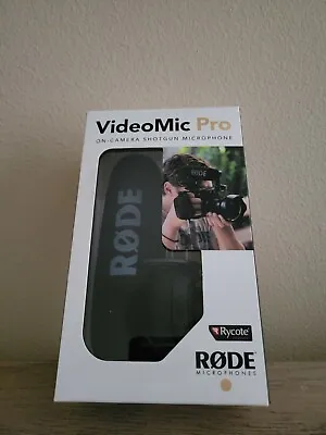 $145 • Buy Rode VideoMic Pro Shotgun/On-Device Wired Standard Professional Microphone
