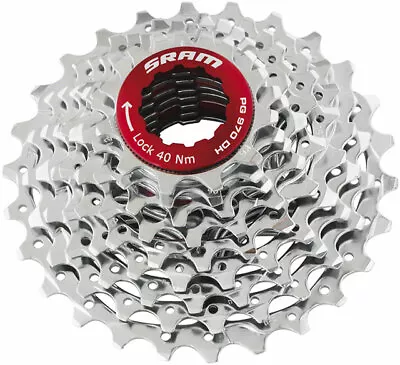 SRAM PG-970 Cassette - 9 Speed 12-26t Silver • $72.82