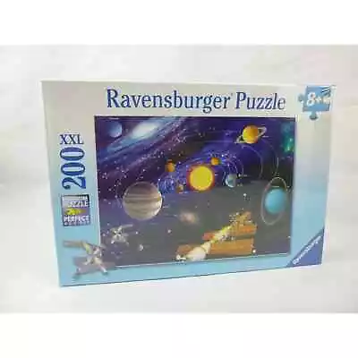 Ravensburger The Solar System 200 Piece XXL Jigsaw Puzzle Ages 8+ 19x14'' • $22.50