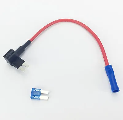 Micro2 Fuse Tap ADD-A-CIRCUIT Blade ATR Mini Fuse Holder 15A Fuse 16 AWG Cable • $2.46