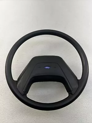 87-91 Ford F-150 Bronco F250 Complete Molded Steering Wheel W/Horn Button OEM • $149.99