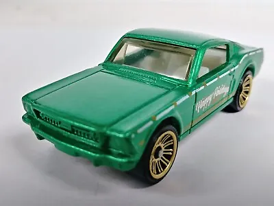 '65 Ford Mustang GT Matchbox 2019 MBX Happy Holidays Series Green 1/66 Loose • $7.99