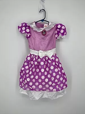 Toddler Girls 2T MINNIE MOUSE Polka Dot Costume Mickey Mouse Dress Up Halloween • $9.99