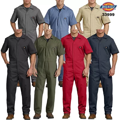 Dickies Mens Short Sleeve 33999 Work Wear Uniform Coveralls • $70.88