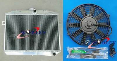 Aluminum Radiator+FAN For Volvo Amazon Combi P1800 S/E/ES B18 B20 GT 1959-1973 • $162