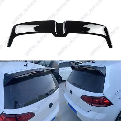 Glossy Black Oettinger Style Rear Wing Spoiler For VW Golf MK7 MK7.5 GTI R 14-20 • $169