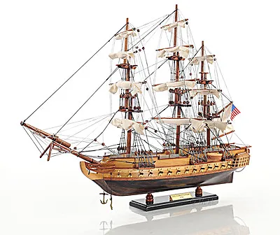 USS Constitution Wooden Tall Ship Model 22  Old Ironsides Fully Assembled Boat • $359.99