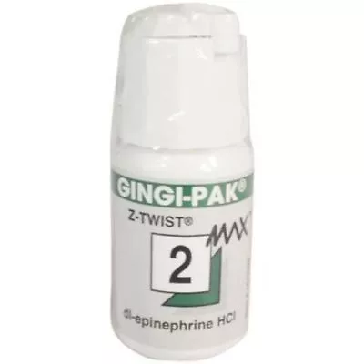 Gingi-Pak MAX Z-Twist Weave - #2 Medium W/ Epinephrine 100% Cotton 108  • $24.49