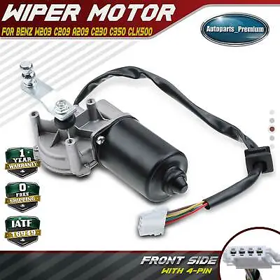 Front Windshield Wiper Motor For Mercedes-Benz W203 C209 A209 C230 C350 CLK500 • $49.99