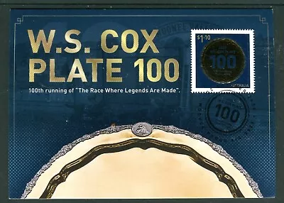 2020 W.S Cox Plate 100th Running Of The Race Where Legends - Maxi Card (1) • £1.92