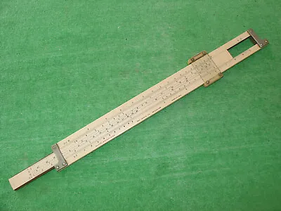 VINTAGE K&E KEUFFEL & ESSER SLIDE RULE No.4088-3 WITH ORIGINAL CASE MADE IN USA • $19.99