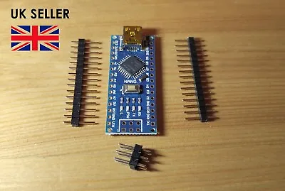 £5.90 • Buy Nano V3.0 ATMEGA328P Module Micro-Controller Board CH340 For Arduino