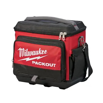 15.75 In. Packout Cooler Bag | Milwaukee Jobsite Lunch Storage Red Modular W/ • $88.24