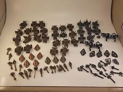 Lot Of 70+ Mega Bloks Krystal Wars Knights Orcs Mini Figures Weapon Accessories. • $39.99