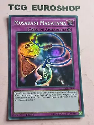 Musakani Magatama ● YUGIOH ● SPWA ● PORTUGUESE ● SUR ● NM #2802 • $2