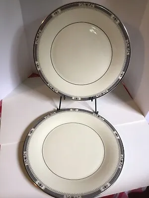 2 Royal Doulton MELISSA Romance Collection Dinner  Plates 11” Never Used • $84.62