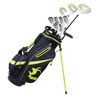 Mens Left Hand Woodworm Golf Zoom V2 Golf Clubs Set With Stand Bag • $349.95