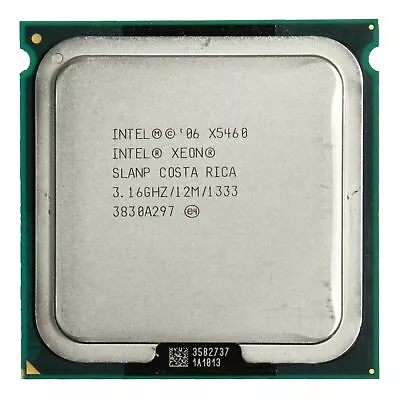 Intel Xeon X5460 12MB Cache 3.16GHz Quad Core Server CPU Processor Tested • $24.99