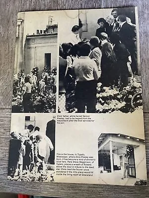 $19.99 • Buy ELVIS PRESLEY - RARE Unknown Book Photos /  Life Story - Missing First Pages