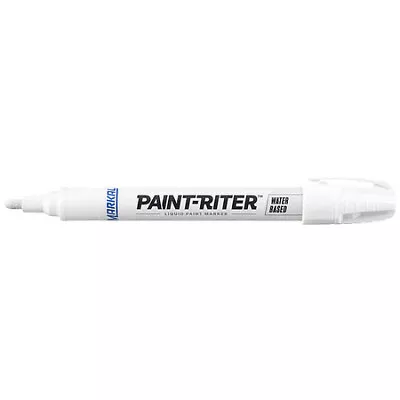 Markal 97400G Permanent Paint Marker Medium Tip White Color Family Paint • $4.19