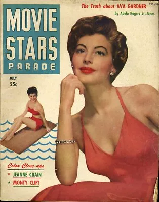 Jeanne Crain Monty Clift Movie Stars Parade 1950 • $12.50
