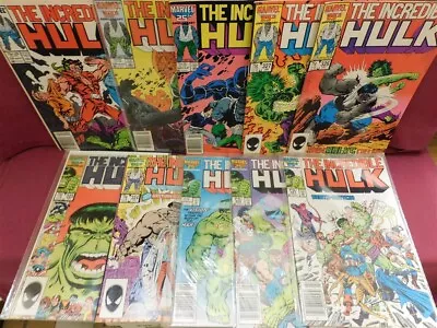 Incredible Hulk 321 322 323 324 325 326 327 328 329 330 Marvel Comic Run 1986 Vf • $30