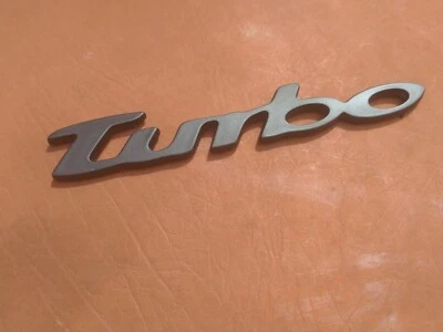 Volkswagen Black Turbo Emblem  • $15.95