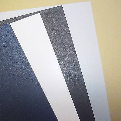 £2.50 • Buy Pearl, Pearlescent, Pearlised Card Stock, 240gsm, Choose Colour, Qty And Size