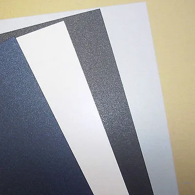 Pearl Pearlescent Pearlised Card Stock 240gsm Choose Colour Qty And Size • £62.50