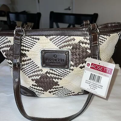 Rosetti Brown Multi Purse NWT Orig $40.00 Free Shipping • $18