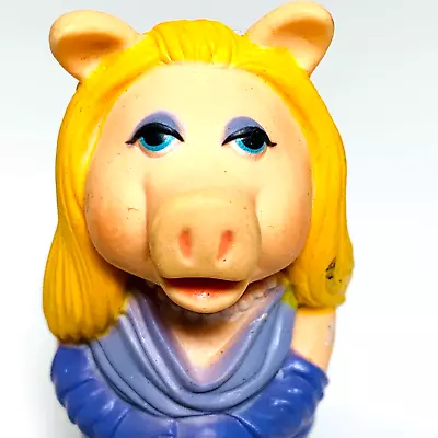 Vintage 1976-1978 MISS PIGGY FINGER PUPPET Muppets / Jim Henson / Hong Kong • $12.50