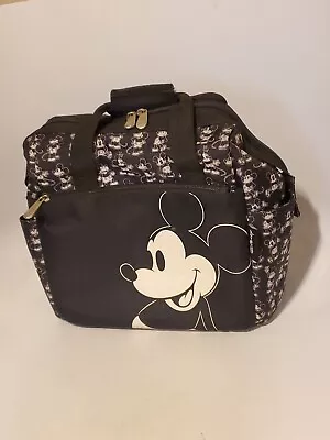 Picnic Time Disney Mickey Mouse Black & White Insulated Oniva Lunch Cooler Bag  • $12.95