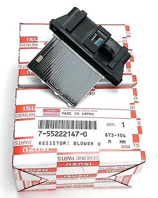 BLOWER FAN RESISTOR Fit Holden Colorado RG 2012 - 2017 GENUINE PART • $60