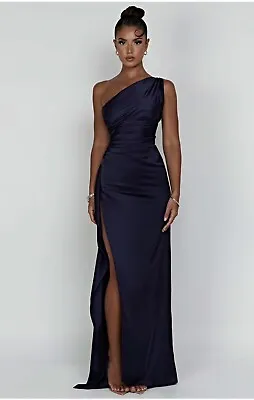 Babyboo Ariel Maxi Evening Party Ball Prom Dress Navy Size XS - Brand New W/Tags • £85