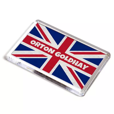 FRIDGE MAGNET - Orton Goldhay - Union Jack Flag • £3.99