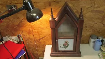 Antique Wood Mantle Clock Case Parts • $39