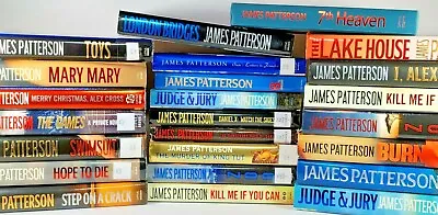 James Patterson Best Sellers Hardback Books - Choose From Many Selections • $3.97