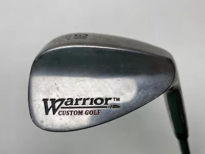 $12.99 • Buy Warrior Chrome Gap Wedge GW 52* Wedge Steel Mens RH