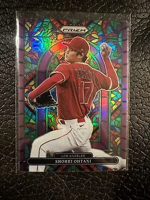 MVP Shohei Ohtani 2022 Panini Prizm Purple Stained Glass • $50