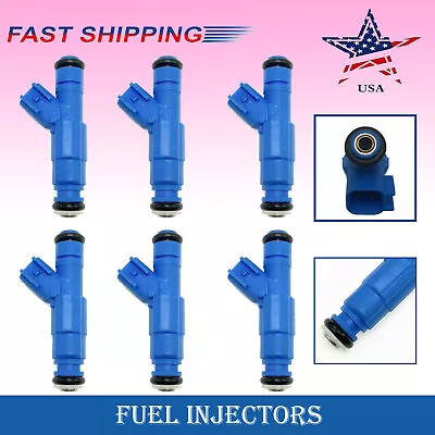 6x Fuel Injectors For1999-2004 Ford Mustang Windstar 3.8L V6 0280155789 FJ567 • $45