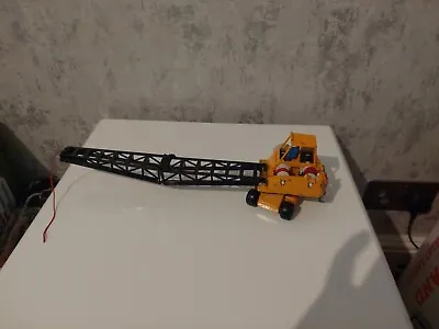 Vintage Lone Star 1975 Toy Diecast Crane Construction Used Incomplete • $23.63