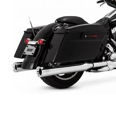 Vance & Hines Eliminator 400 Slip-Ons In Chrome 17-23 Touring FLH/FLT Glide M8 • $549.99