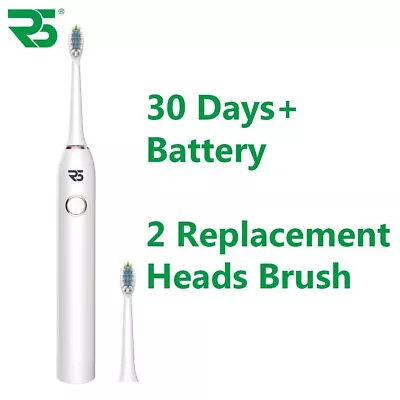 RS Sonic Ultrasonic Electric Toothbrush 30+ Battery Life Oral-B Philips Apple • $20